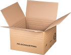 Felgenkarton, braun | Versandverpackungen