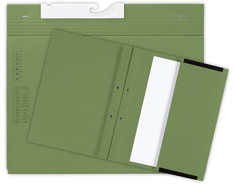actus Pendel-Kanzleihefter mit Tasche, 2x LH