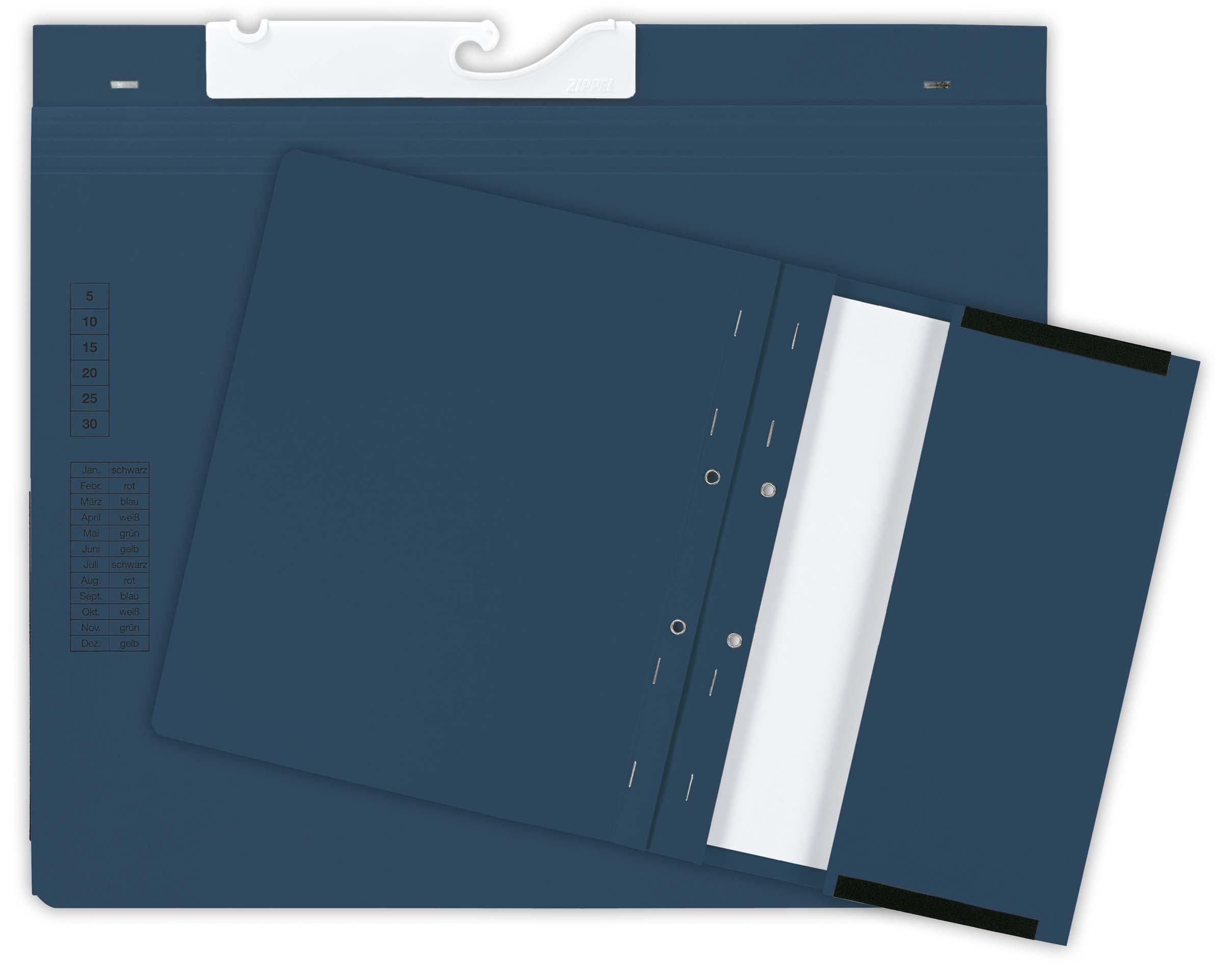 actus Pendel-Kanzleihefter mit Tasche, 2x RH