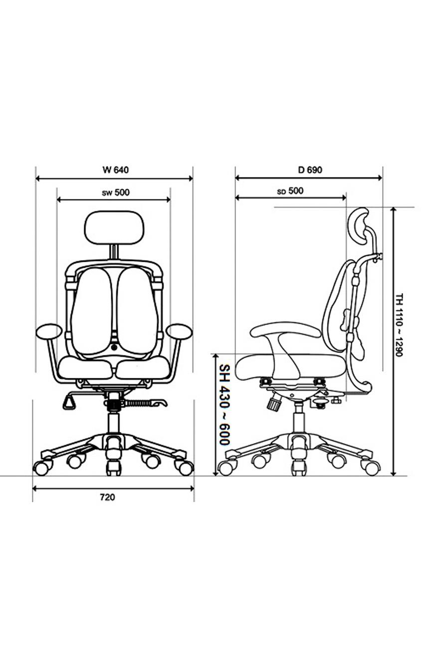 Ergonomischer Bürostuhl HARASTUHL NIE