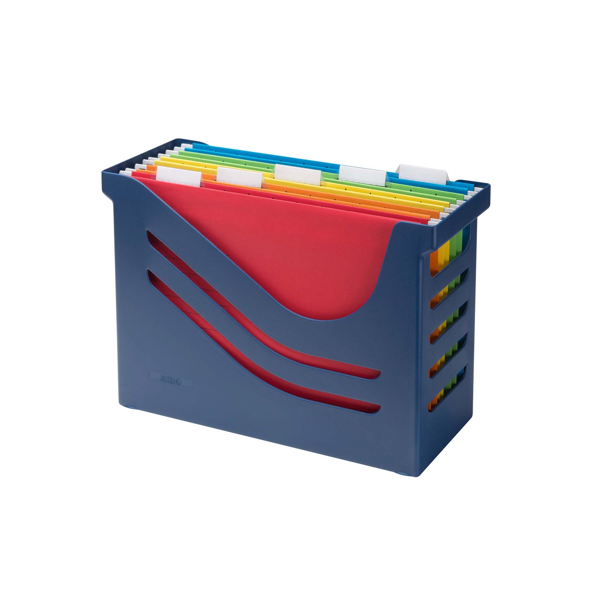 Re-Solution Hängemappenbox mit Hängemappen, farbig