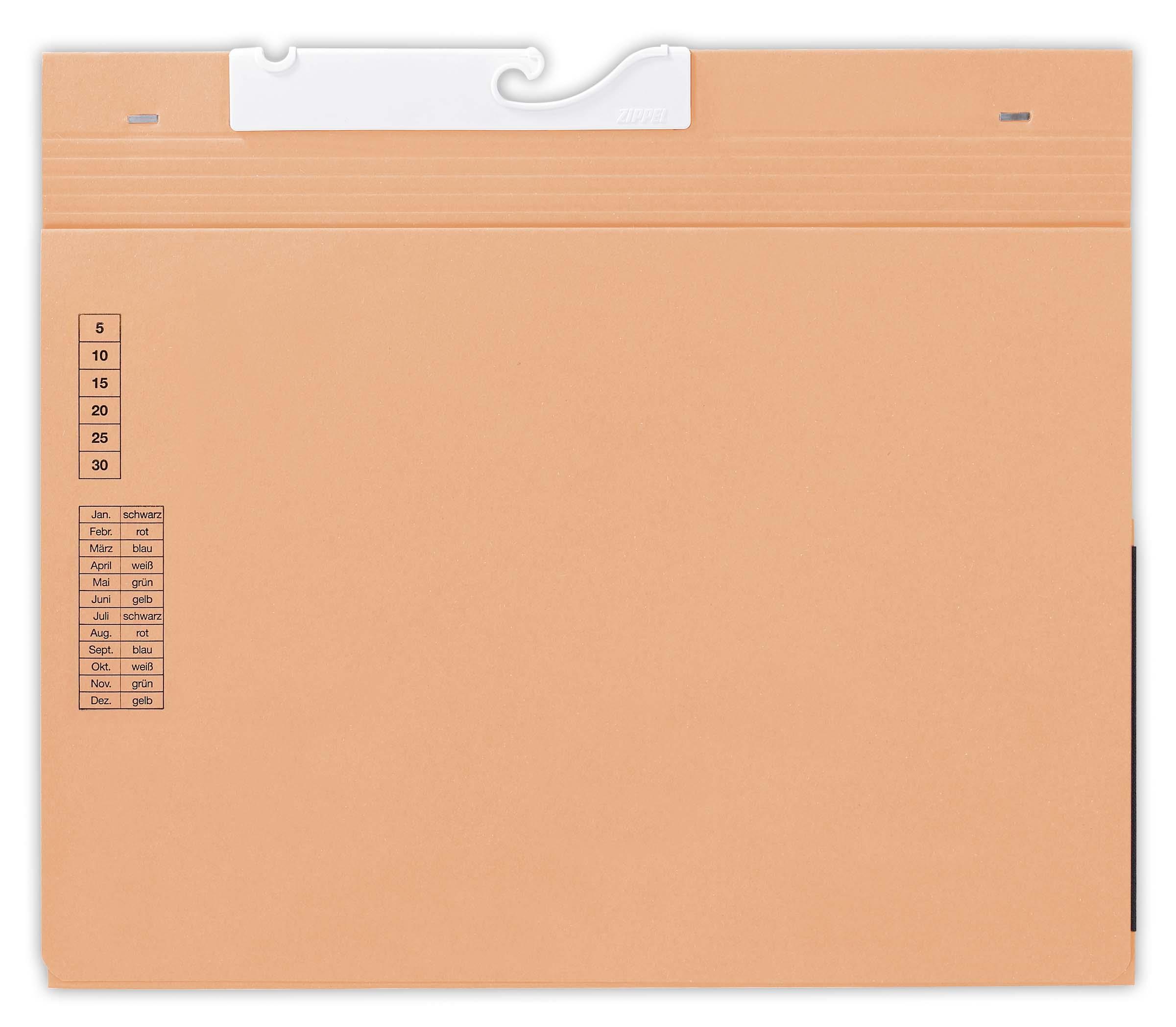 actus Pendel-Kanzleihefter mit Tasche, 2x LH