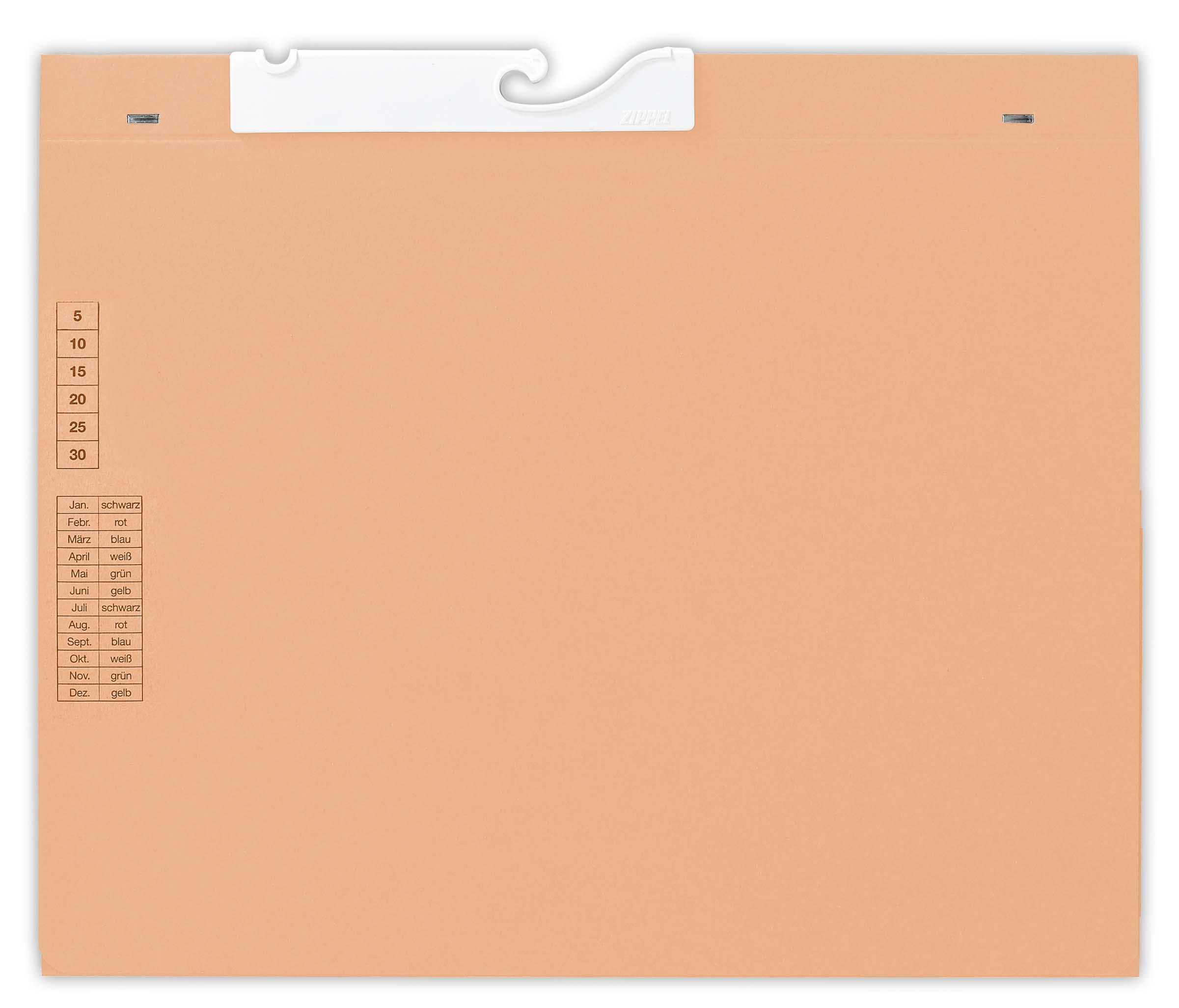 actus Pendel-Kanzleihefter mit Tasche, 1x LH