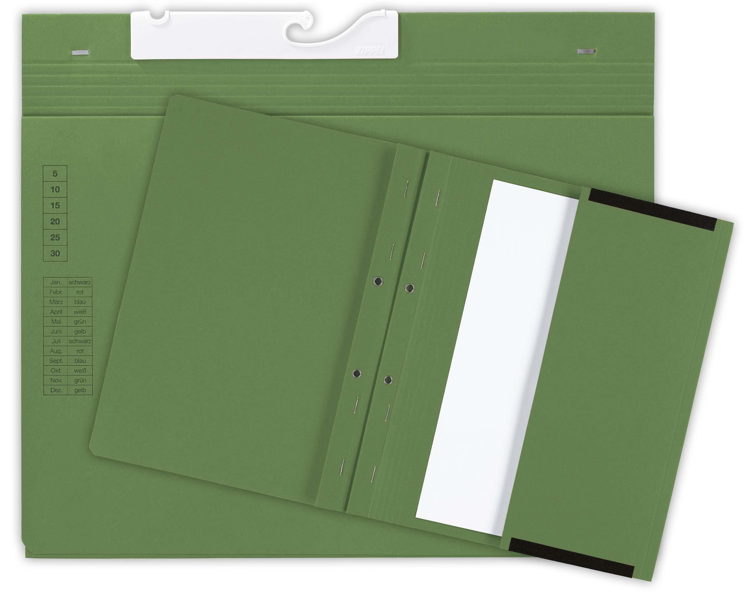 actus Pendel-Kanzleihefter mit Tasche, 2x LH
