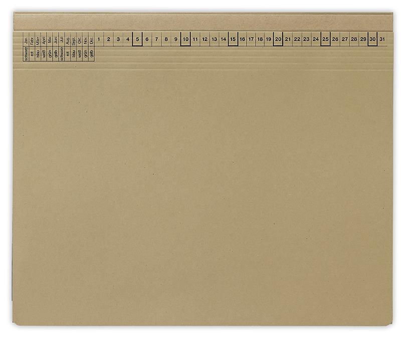 actus Serie B Kanzleihefter mit Tasche, 2x RH/LH