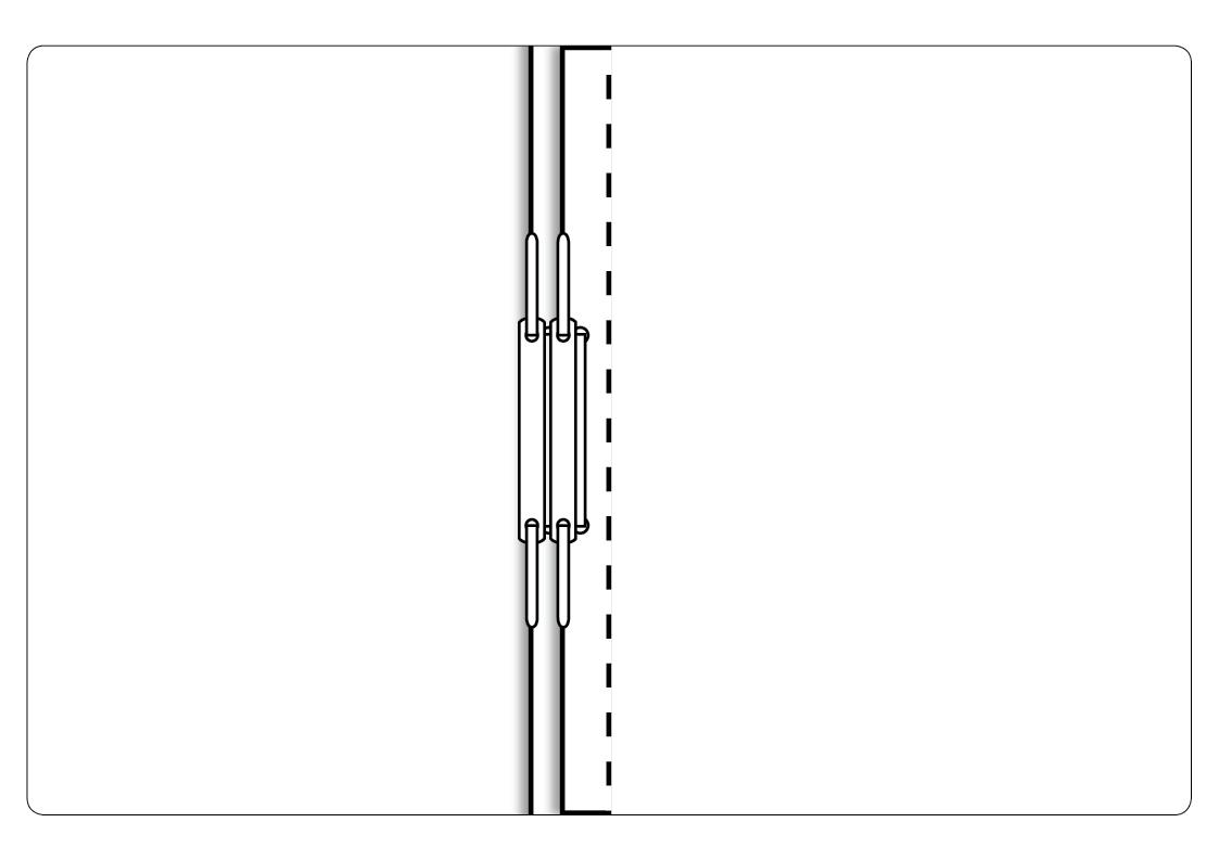 actus Serie D Kanzleihefter mit Tasche, 2x LH