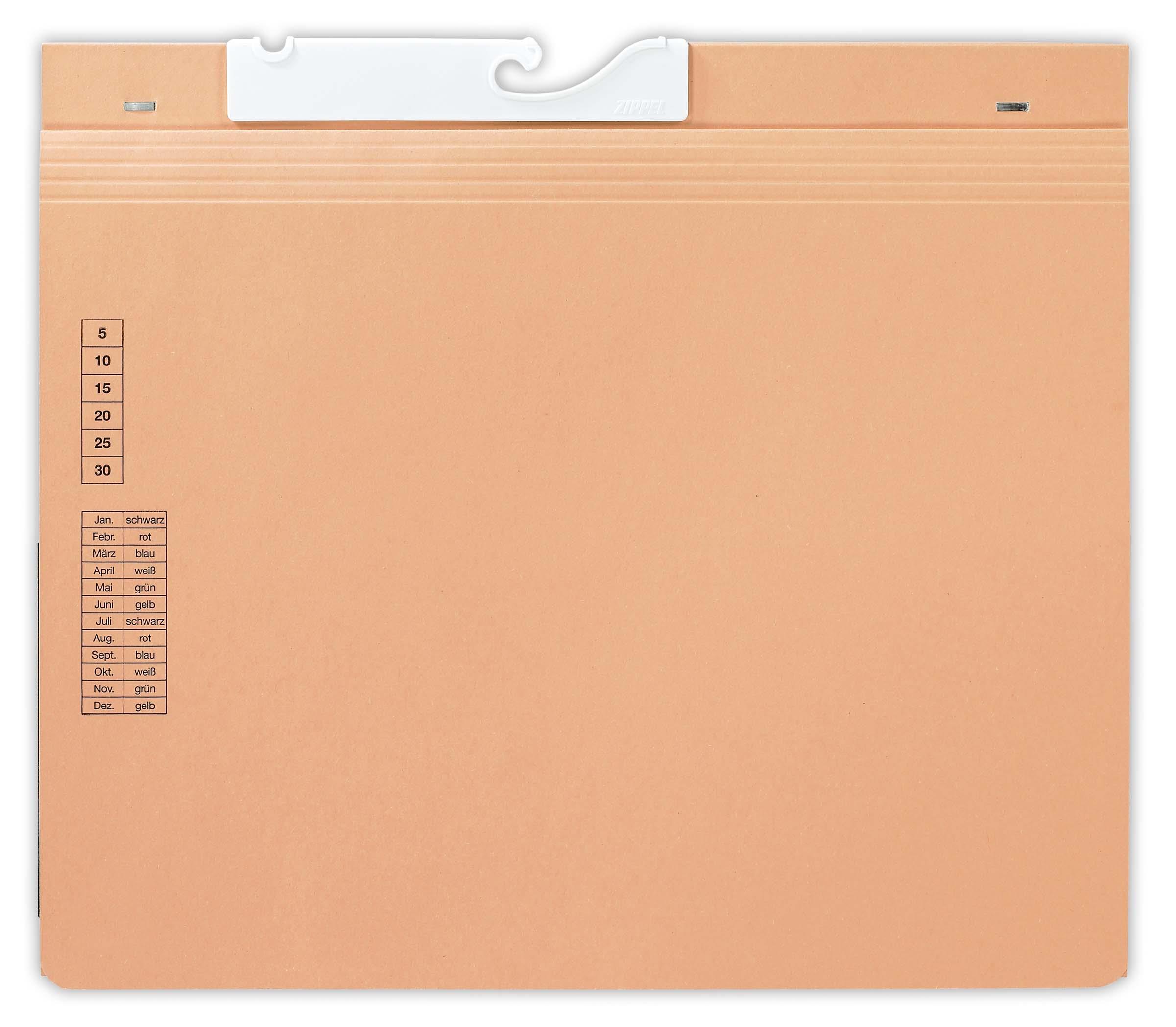 actus Pendel-Kanzleihefter mit Tasche, 2x RH