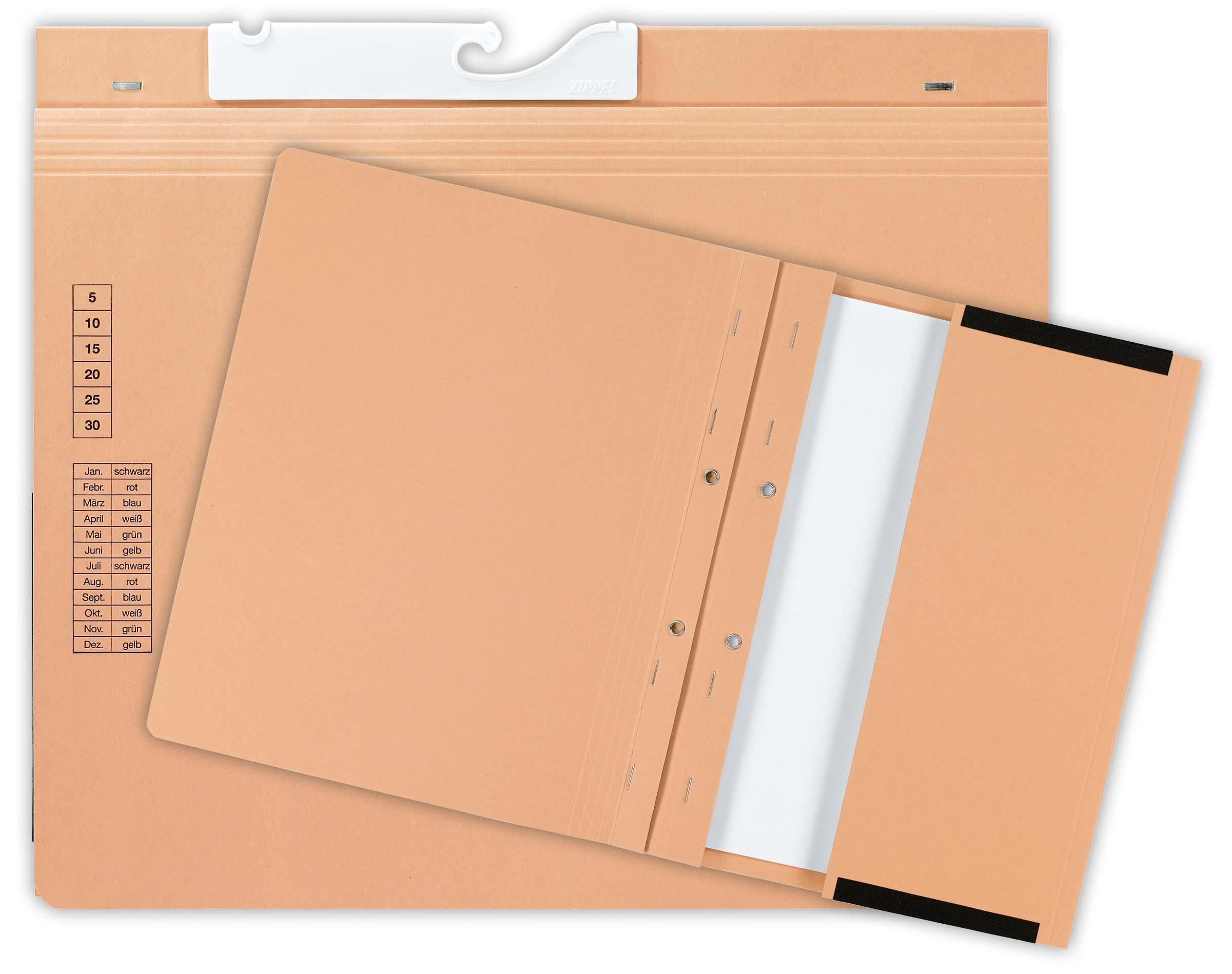 actus Pendel-Kanzleihefter mit Tasche, 2x RH
