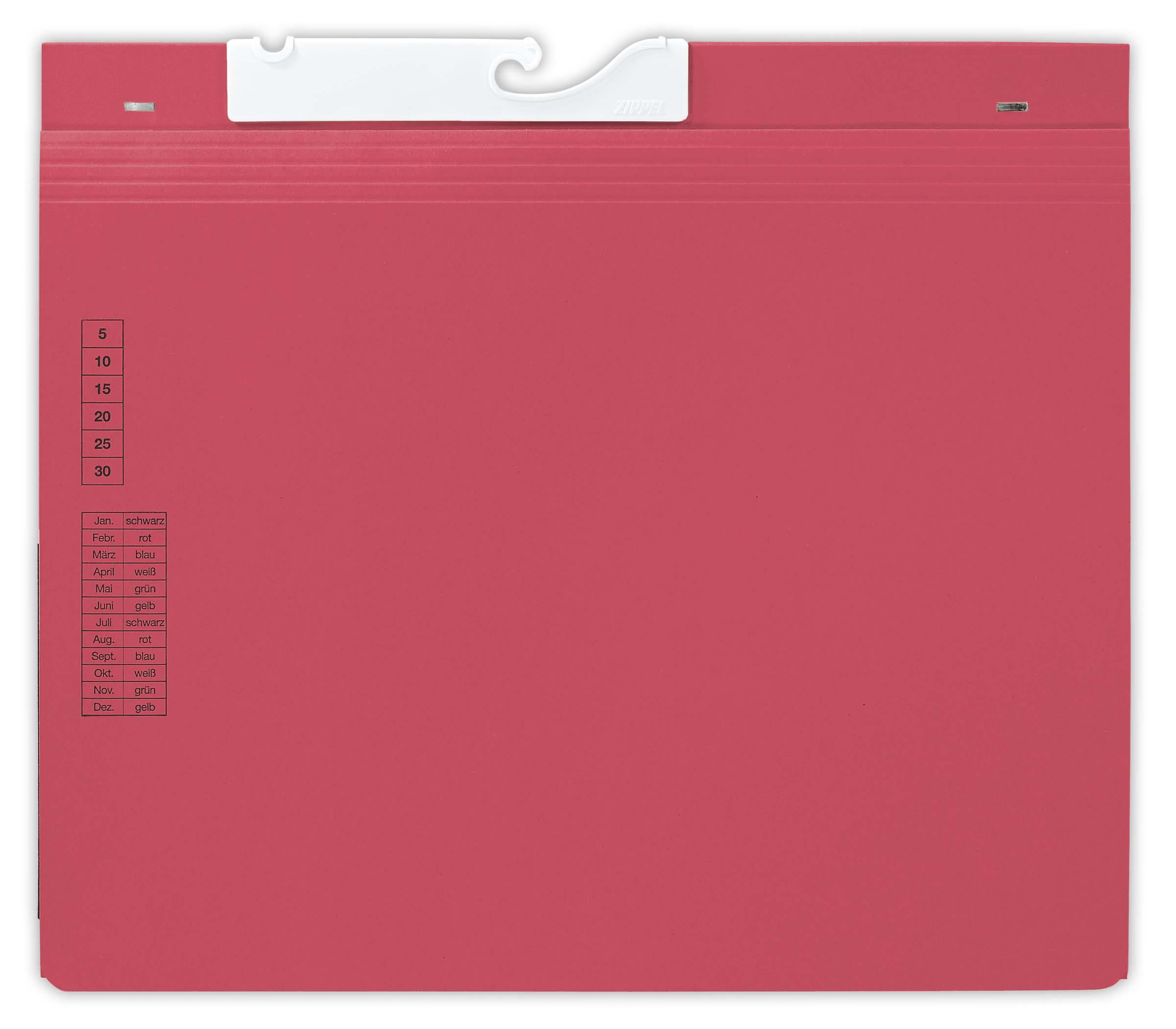 actus Pendel-Kanzleihefter mit Tasche, 2x RH