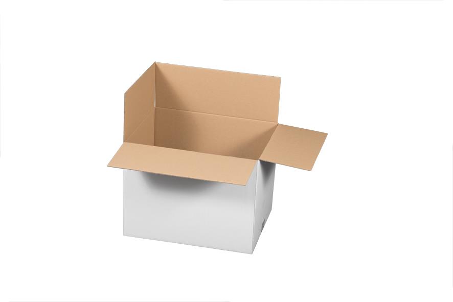Verpackungskarton, Wellpappe zweiwellig