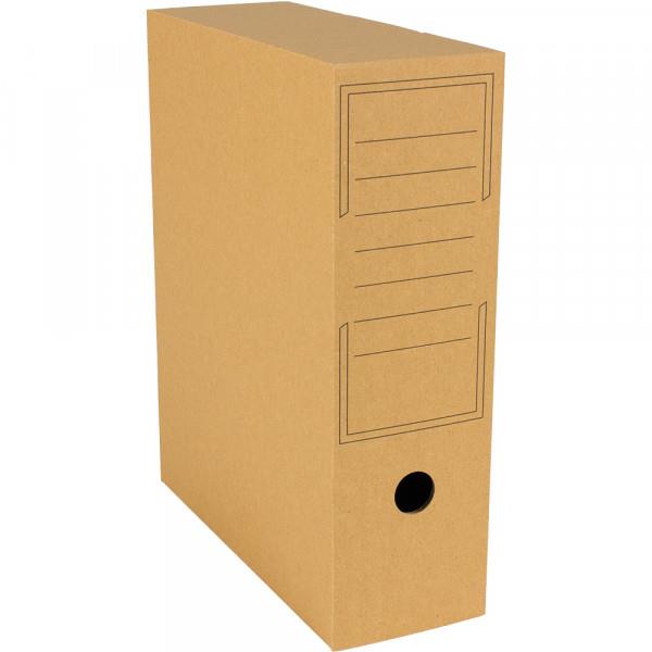 Archiv-Ablagebox, braun