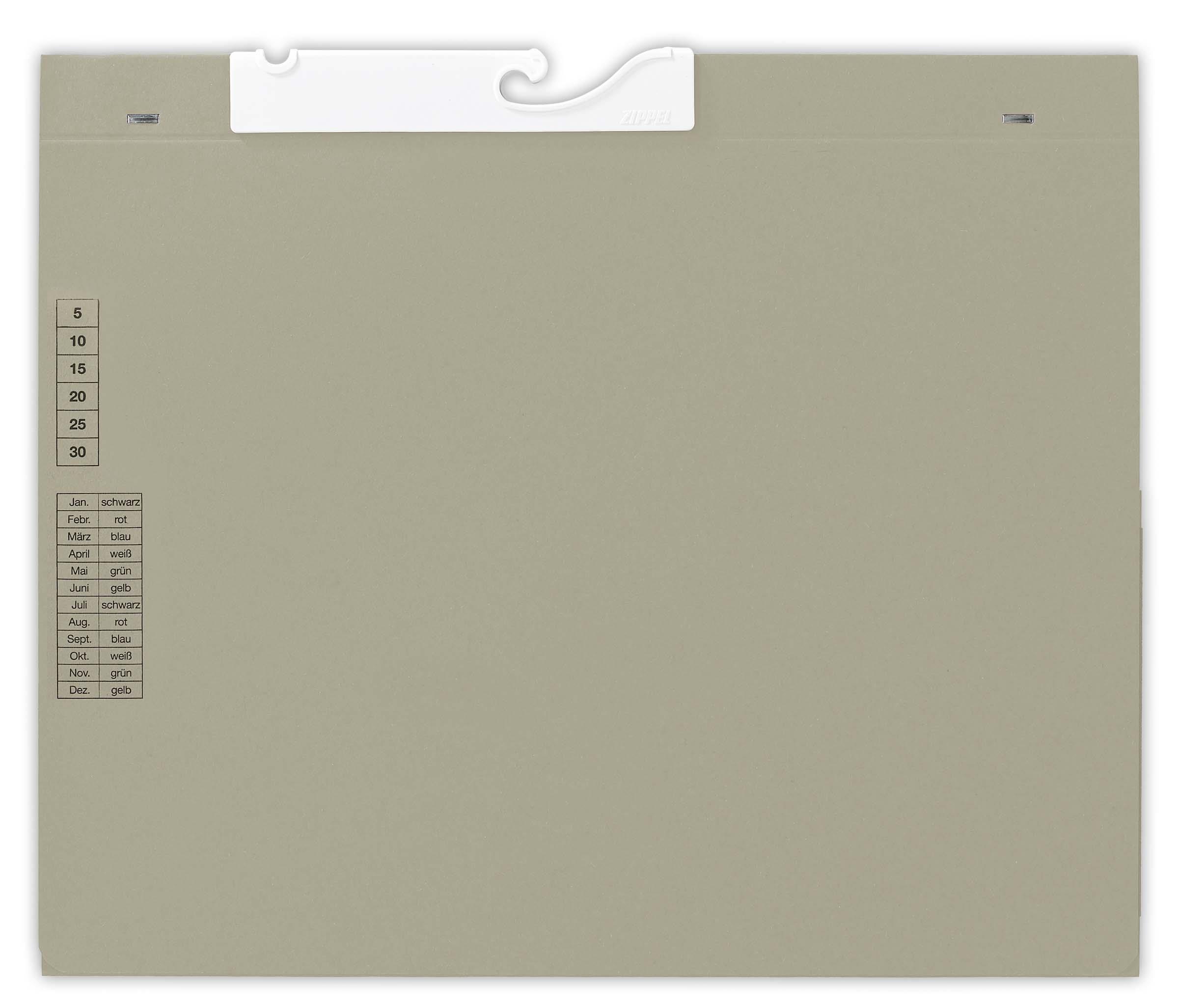 actus Pendel-Kanzleihefter mit Tasche, 1x LH