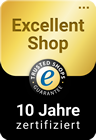Der Trusted Shops Excellent Shop Award: 10 Jahre zertifiziert