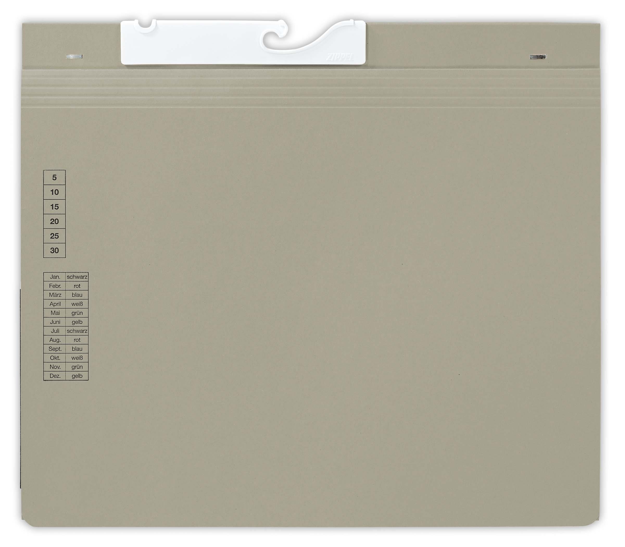actus Pendel-Kanzleihefter mit Tasche, 2x RH
