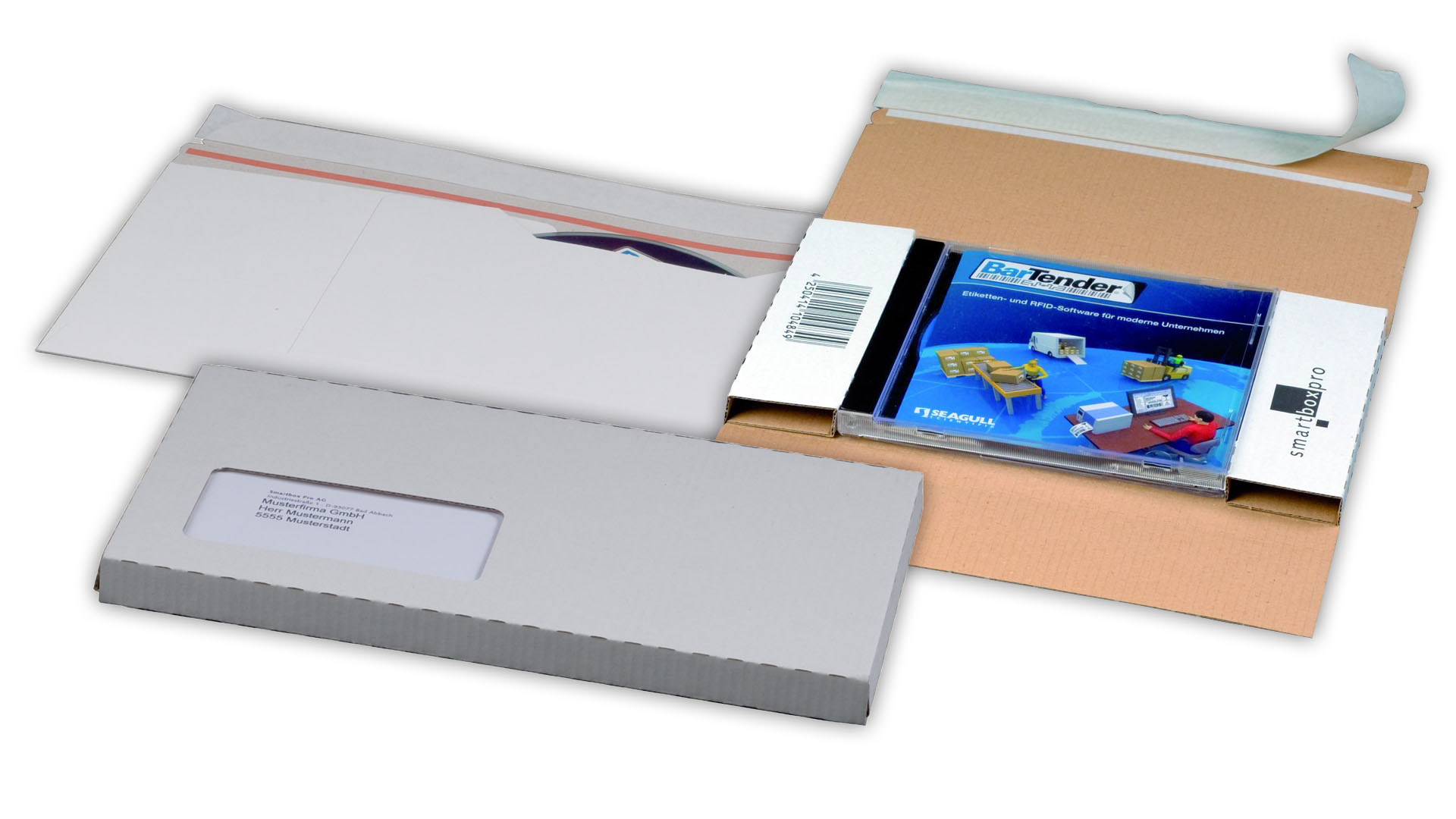 Versandverpackungen für CDs und DVDs: CD-Mailer & DVD-Mailer